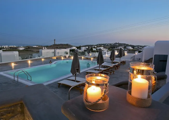 Nida Mykonos Lägenhetshotell Mykonos Town